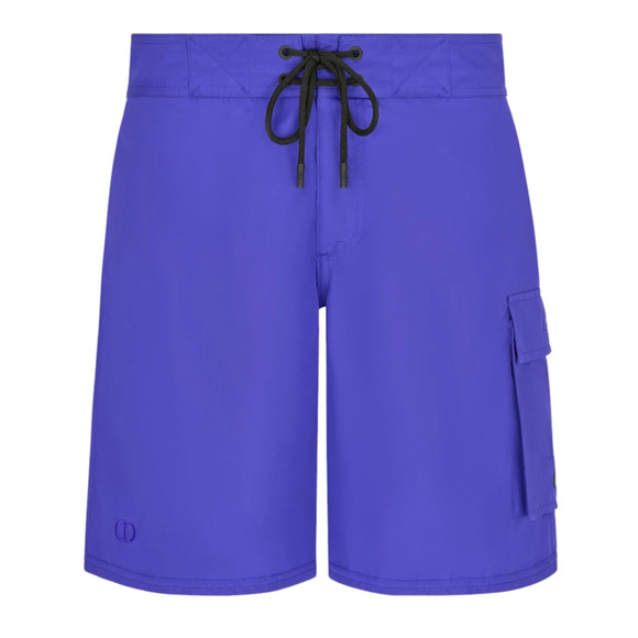 Dior CD Icon Blue Boxer Shorts Board Short String Swimming Swim Trunks M Medium